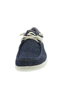 sportlicher Schnürer Blau