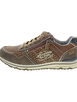 sportlicher Schnürer Braun