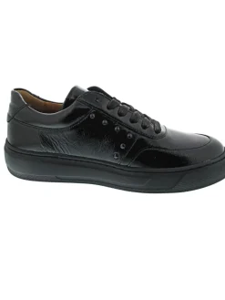 sportlicher Schnürer Schwarz