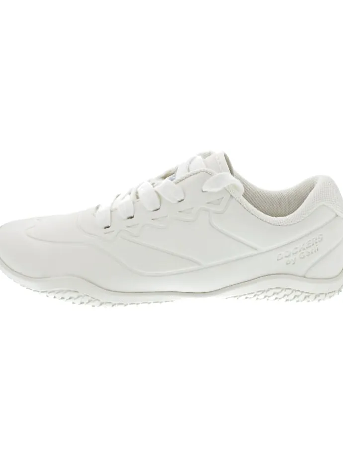 sportlicher Schnürer Weiß