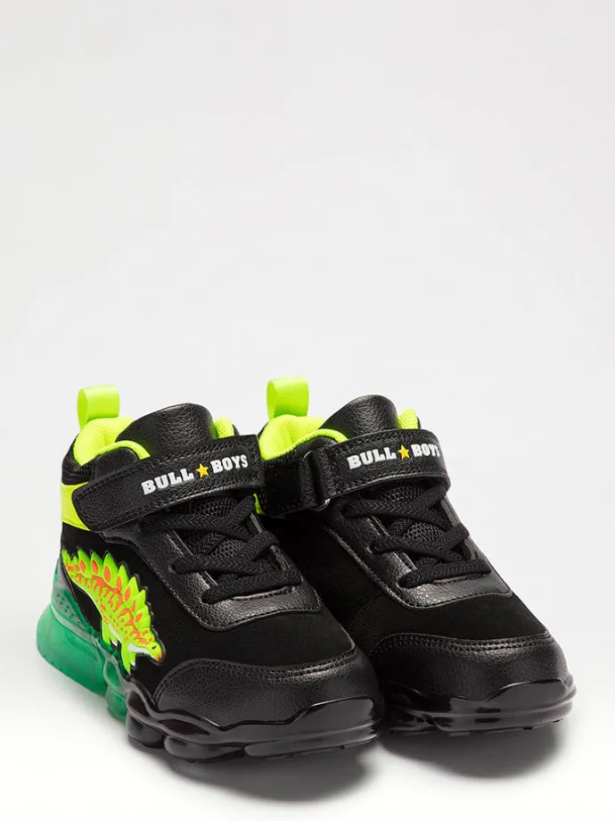 Sportschuhe "Stegosauro" in Schwarz