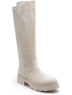 Stiefel in Beige