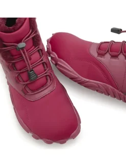 Stiefelette in beere-rot