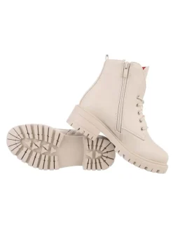 Stiefelette in Beige
