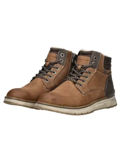 Stiefelette in Braun