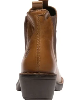 Stiefelette in Camel