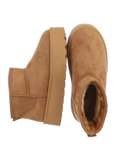 Stiefelette in Camel