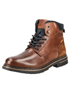 Stiefelette in Cognac