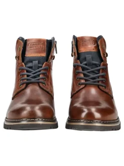 Stiefelette in Cognac