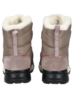 Stiefelette in Dunkelbeige