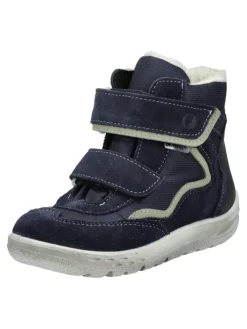 Stiefelette in Dunkelblau