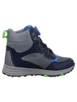 Stiefelette in Dunkelblau