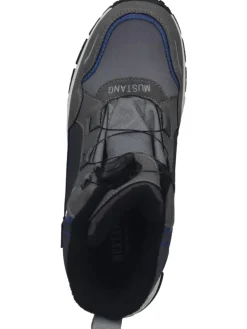 Stiefelette in Dunkelgrau