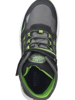 Stiefelette in Dunkelgrau