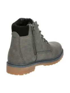 Stiefelette in grau