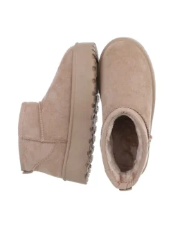 Stiefelette in Hellbraun