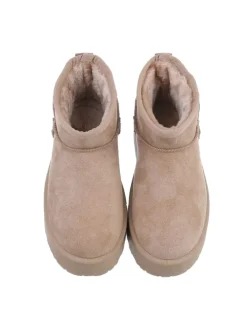 Stiefelette in Hellbraun