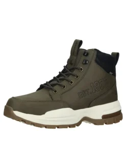 Stiefelette in Khaki