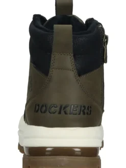 Stiefelette in Khaki