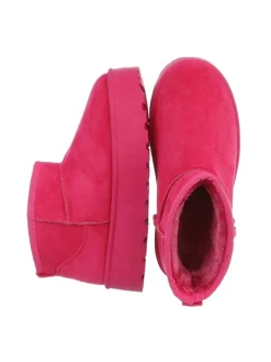 Stiefelette in Pink