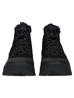 Stiefelette in Schwarz