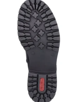 Stiefelette in Schwarz