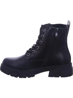 Stiefelette in schwarz