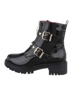 Stiefelette in Schwarz