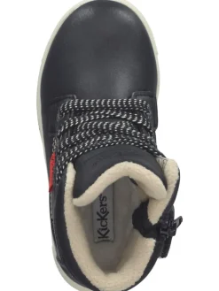 Stiefelette in Schwarz