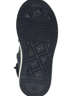 Stiefelette in Schwarz