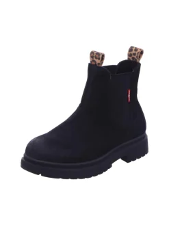 Stiefelette in schwarz