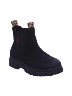 Stiefelette in schwarz