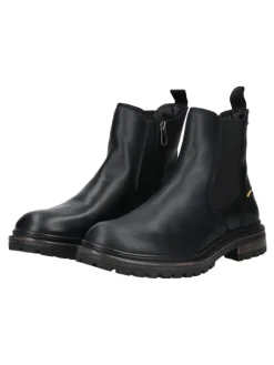 Stiefelette in Schwarz
