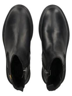 Stiefelette in Schwarz