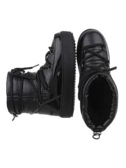 Stiefelette in Schwarz