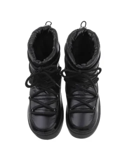 Stiefelette in Schwarz