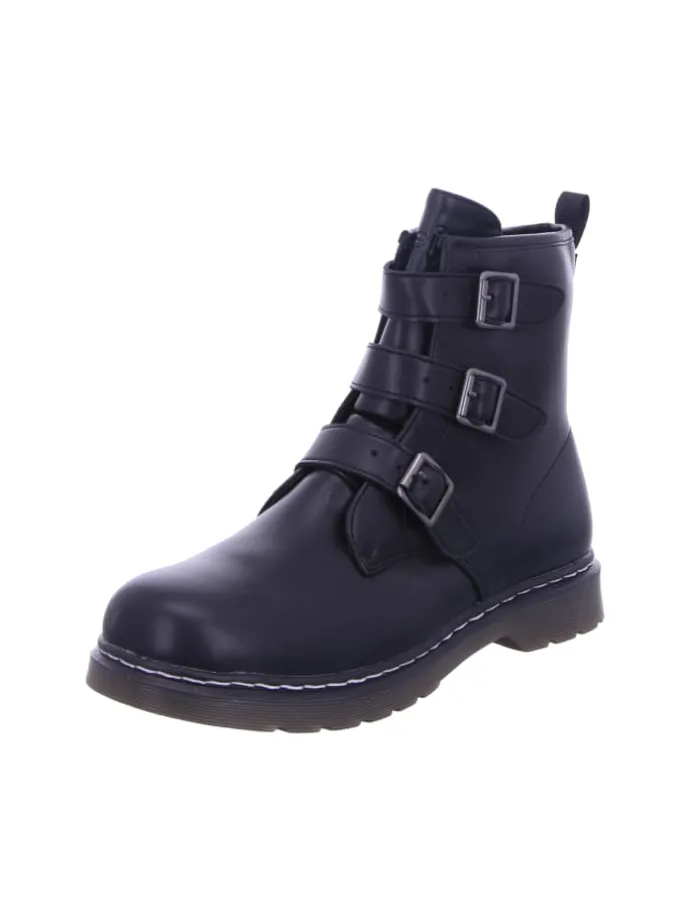 Stiefelette in schwarz