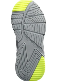 Stiefelette in Schwarz/Rot