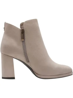 Stiefelette in TAUPE