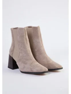 Stiefeletten in Beige