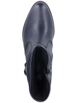 Stiefeletten in Dunkelblau