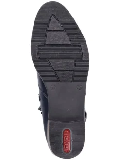 Stiefeletten in Dunkelblau