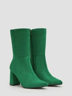 Stiefeletten in Grün