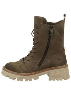 Stiefeletten in Khaki