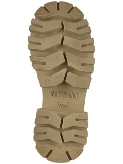 Stiefeletten in Khaki