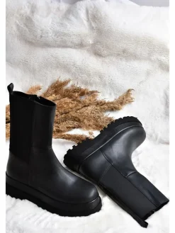 Stiefeletten in Schwarz