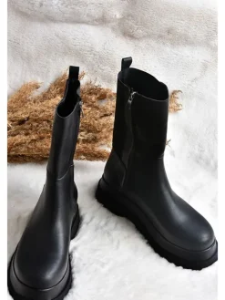 Stiefeletten in Schwarz