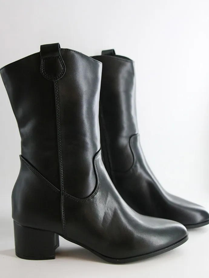 Stiefeletten in Schwarz