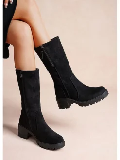 Stiefeletten in Schwarz