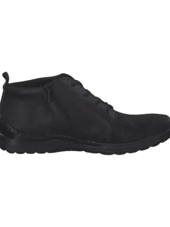 Stiefeletten in schwarz/schwarz/schwarz